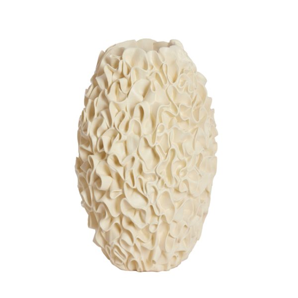 Light & Living Vaas deco Ø26x39,5 cm AGELLO crème