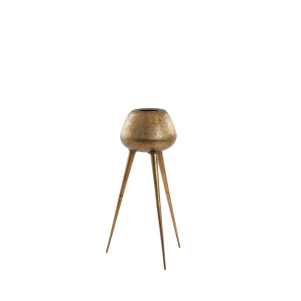 Light & Living Pot op voet deco Ø44x124 cm MARIELLE goud