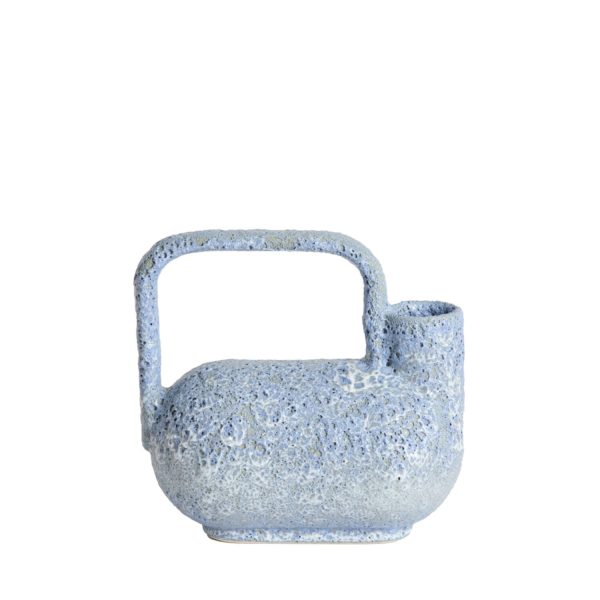 Light & Living Vaas deco 25x14x24 cm SERRES keramiek licht blauw