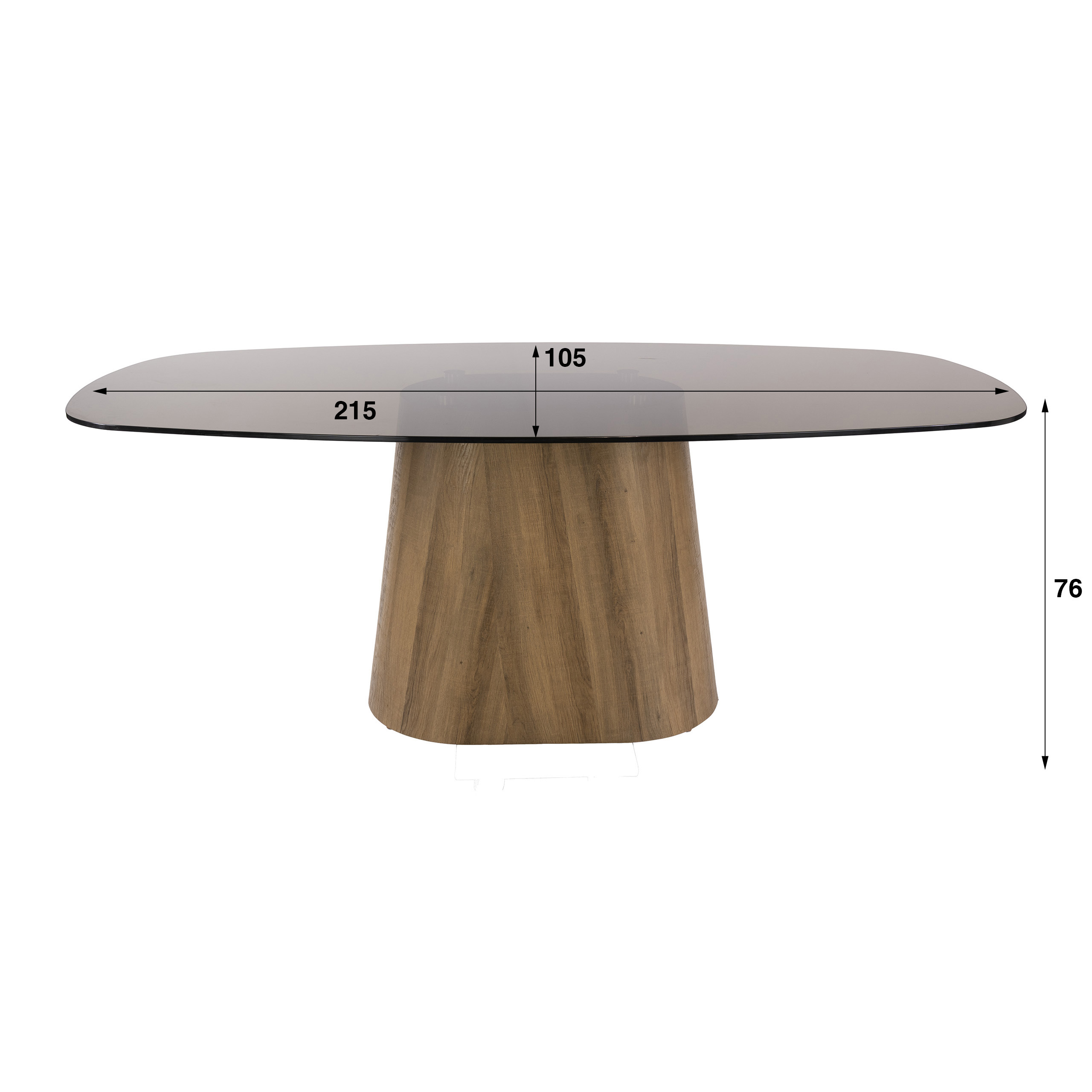 Zijlstra Eettafel Tinto Centro 215