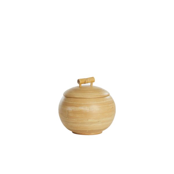 Light & Living Pot deco Ø16x15 cm MACEO bamboe naturel