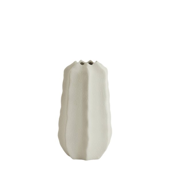 Light & Living Vaas deco Ø15x27 cm ARIEIRO keramiek crème