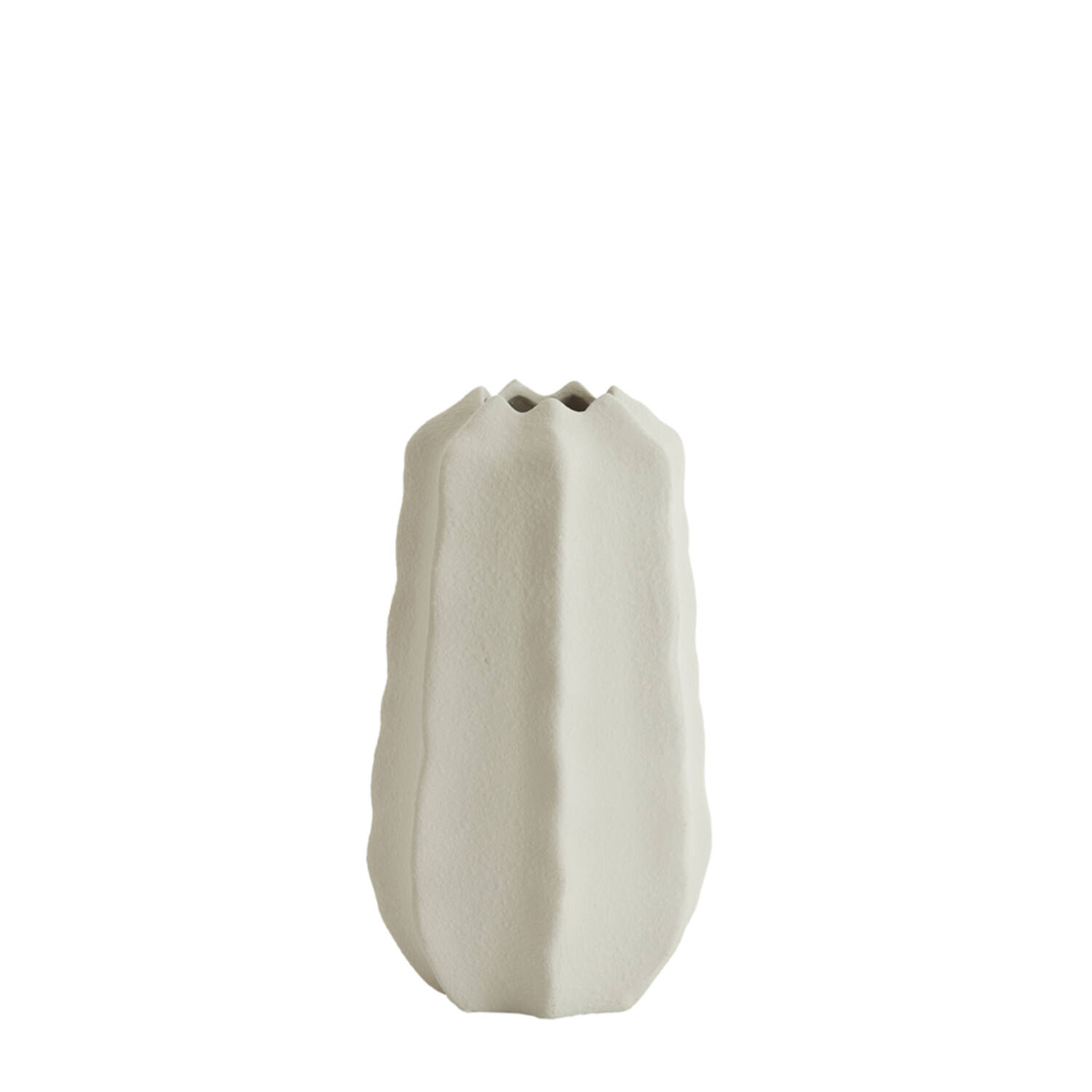 Light & Living Vaas deco Ø15x27 cm ARIEIRO keramiek crème