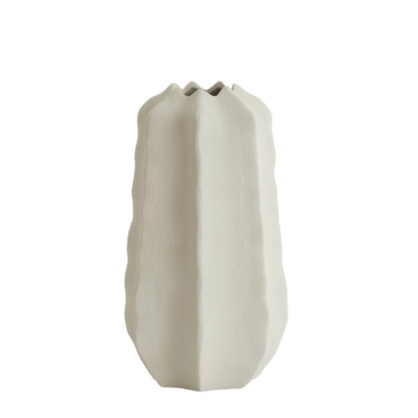 Light & Living Vaas deco Ø18,5x34 cm ARIEIRO keramiek crème