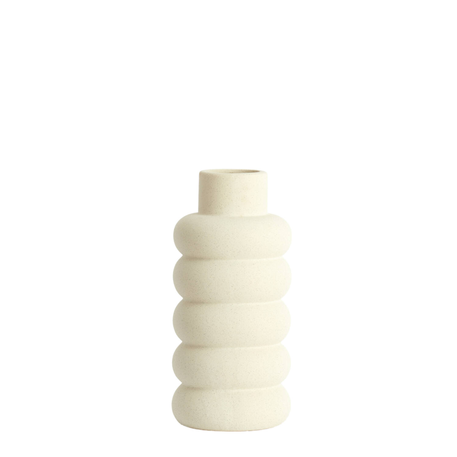 Light & Living Vaas deco Ø16x29,5 cm TRIORA keramiek mat crème
