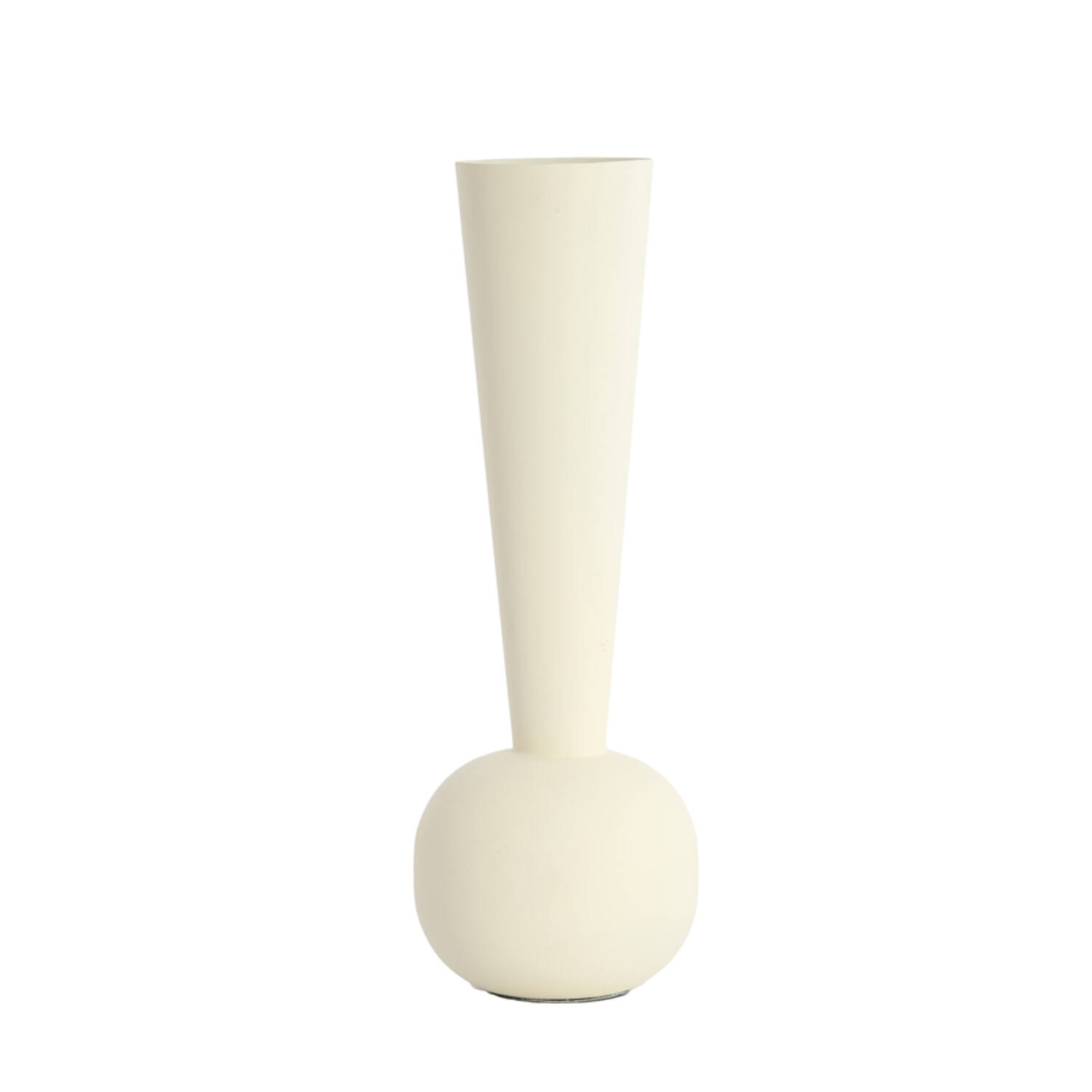 Light & Living Vaas deco Ø13x36 cm TODI mat crème