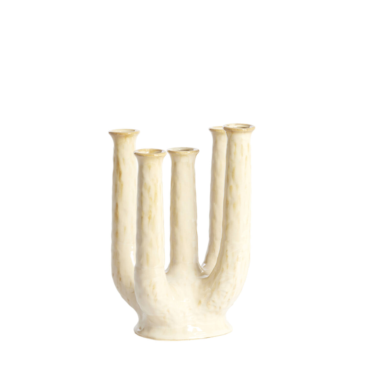 Light & Living Vaas deco 22x16,5x30 cm LEONJO keramiek zand-beige