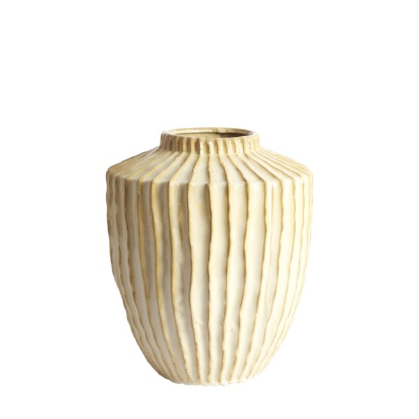 Light & Living Vaas deco Ø32x40 cm TALEA keramiek zand-beige