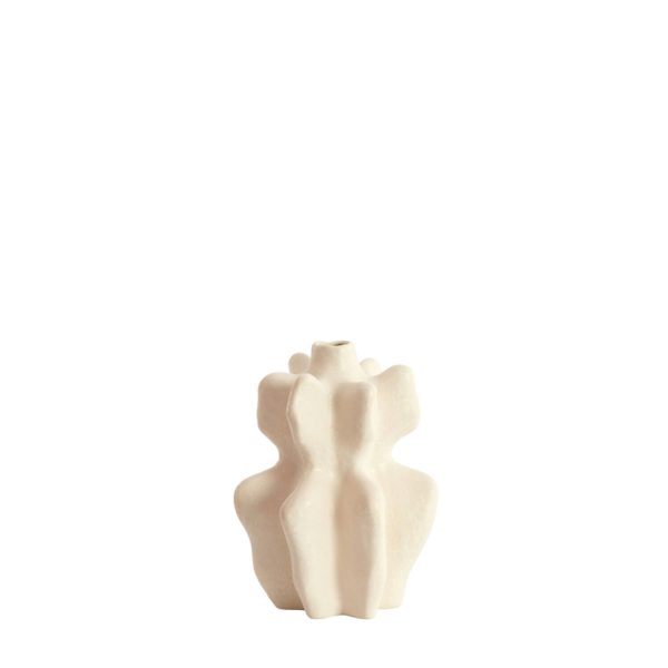 Light & Living Vaas deco 17,5x16x23,5 cm NARA keramiek crème