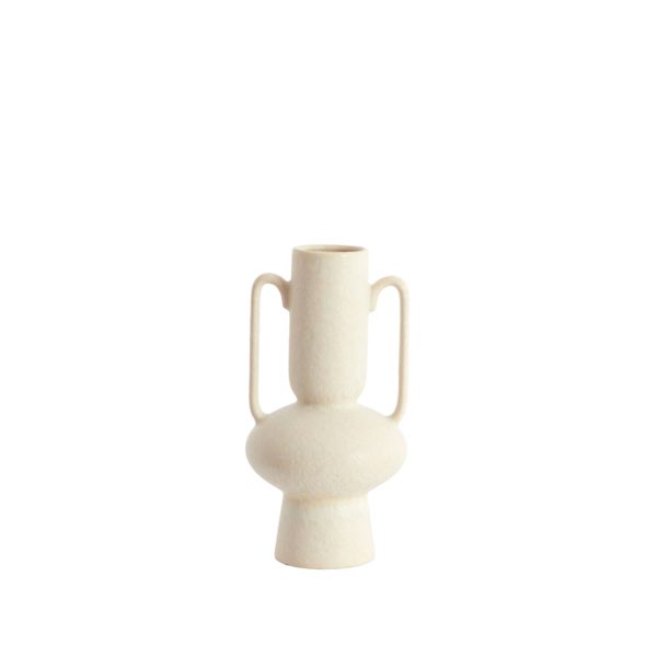 Light & Living Vaas deco Ø11x21 cm OTARU keramiek crème