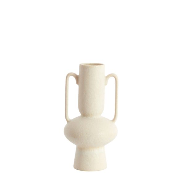 Light & Living Vaas deco Ø17x32,5 cm OTARU keramiek crème