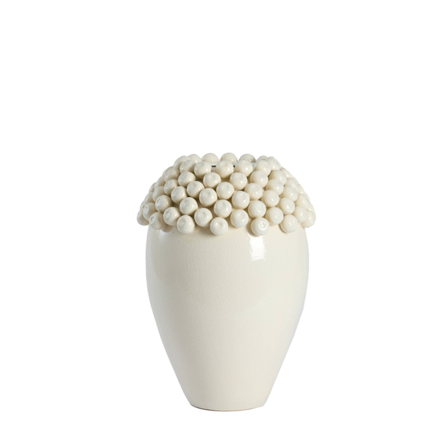 Light & Living Vaas deco Ø32x43,5 cm LOVRO keramiek crème