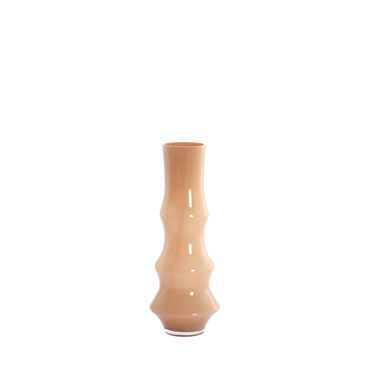 Light & Living Vaas Ø19x50 cm FIORENZA glas karamel