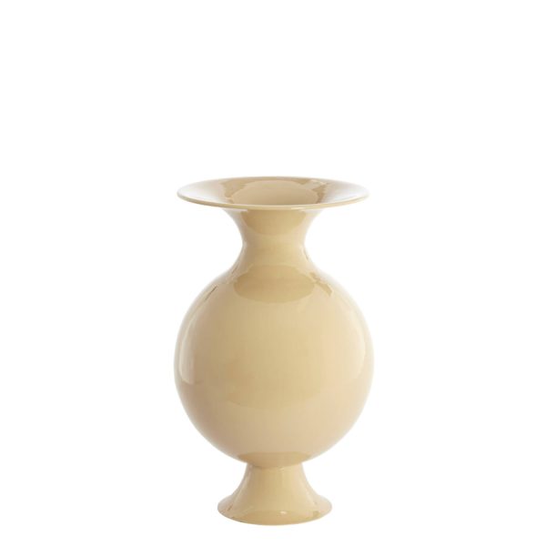 Light & Living Vaas deco Ø26x45 cm BOLULLA glans zand