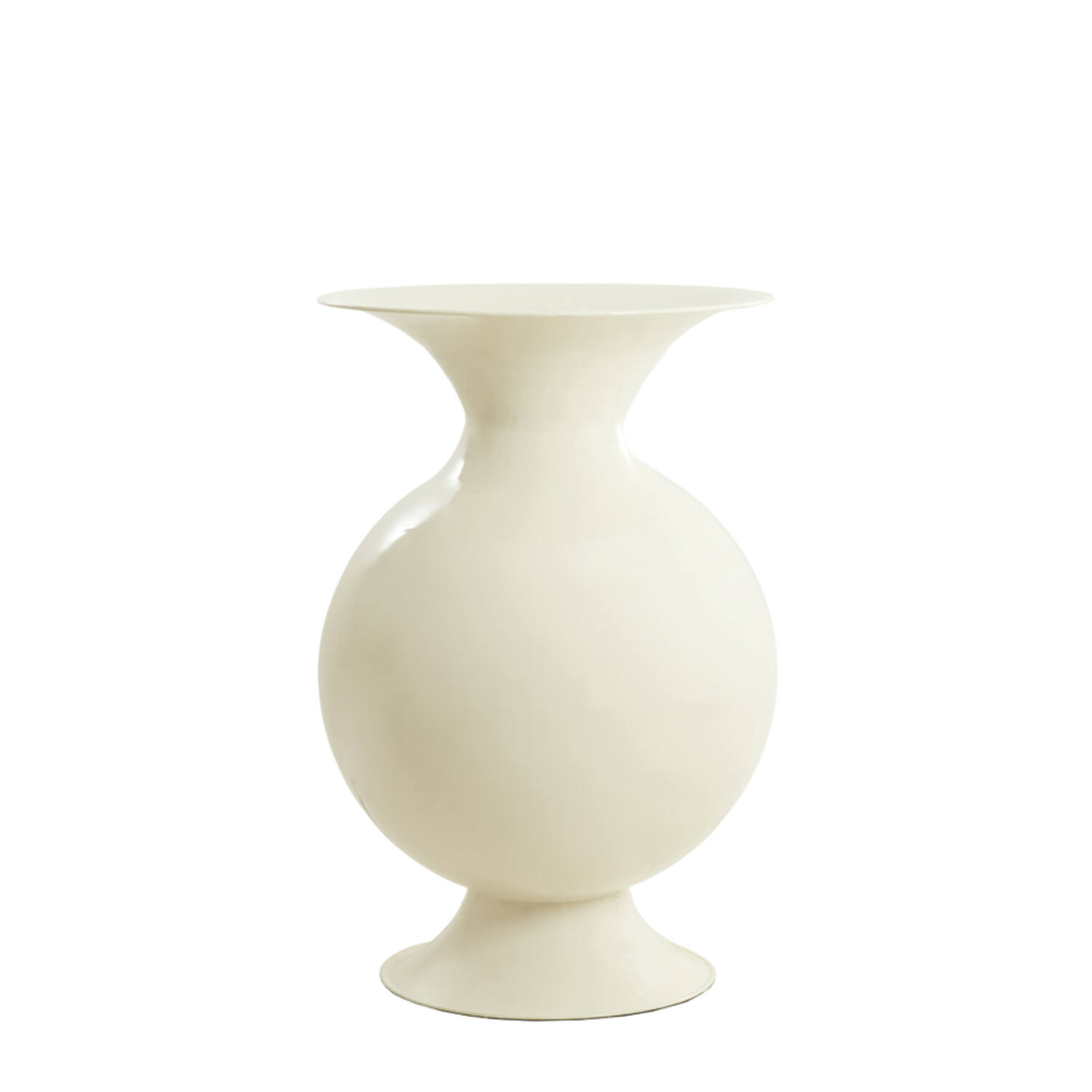 Light & Living Vaas deco Ø45x71 cm BOLULLA glans crème