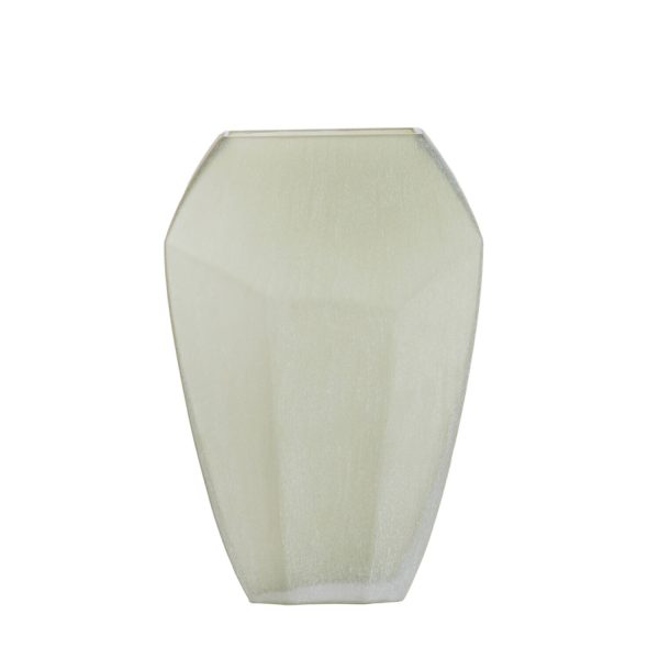 Light & Living Vaas 30x16x44,5 cm VIONNA glas olijf groen