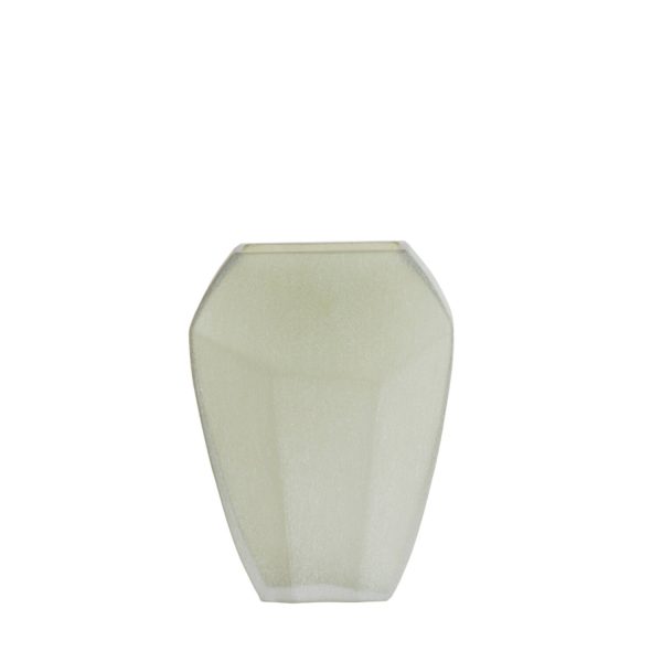 Light & Living Vaas 25x12,5x33,5 cm VIONNA glas olijf groen