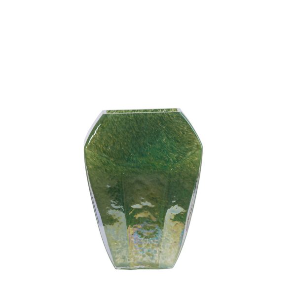 Light & Living Vaas 25x12,5x33,5 cm VIONNA glas donker groen luster