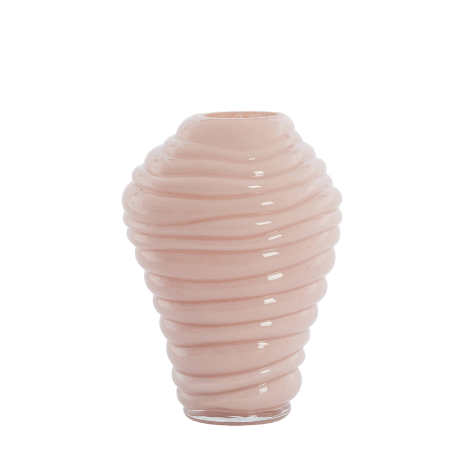 Light & Living Vaas Ø18x25 cm FENLOR glas licht roze