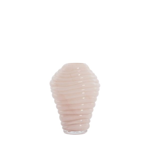 Light & Living Vaas Ø13x18 cm FENLOR glas licht roze