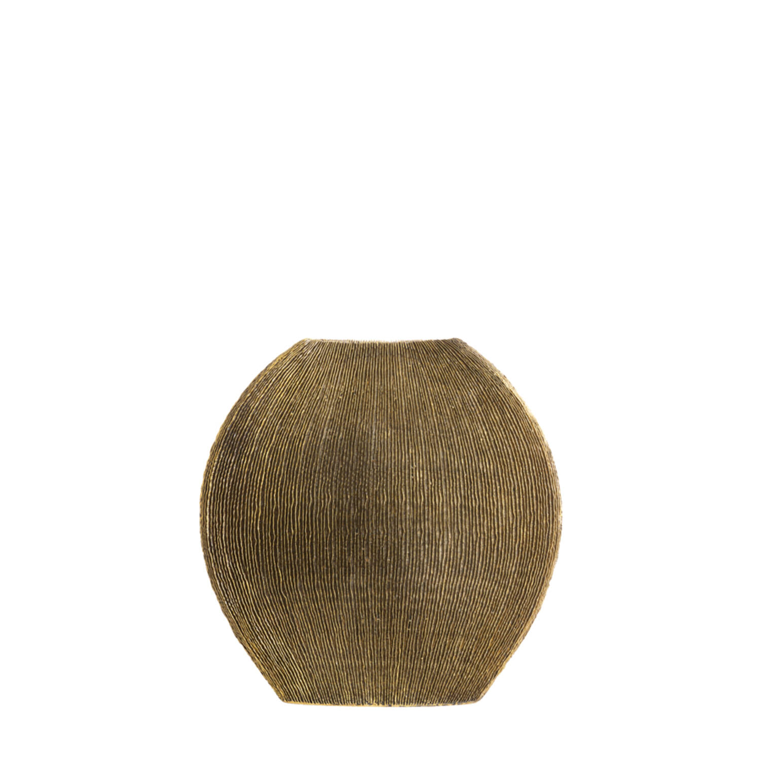 Light & Living Vaas deco 41x13x39,5 cm BUBIO antiek brons