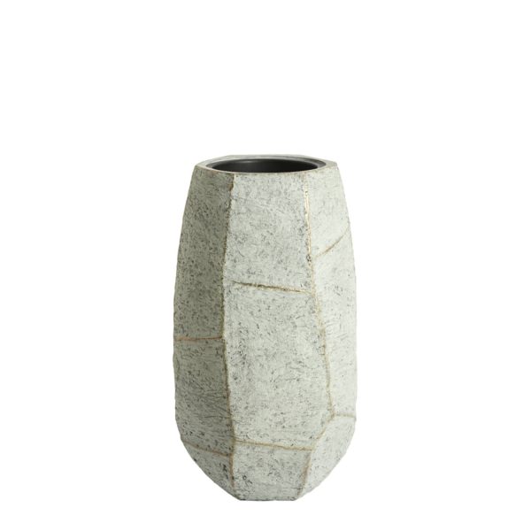 Light & Living Pot deco 50x47x88 cm AGELO blauw grijs