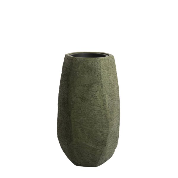 Light & Living Pot deco 50x47x88 cm AGELO olijf groen