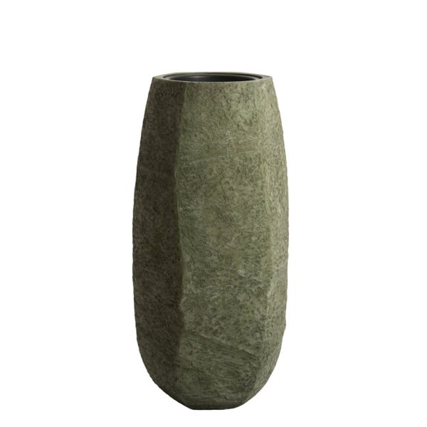 Light & Living Pot deco 50x47x105 cm AGELO olijf groen