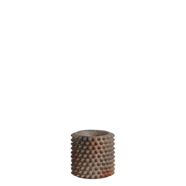 Light & Living Vaas deco Ø14x13,5 cm CALDRAS donker bruin