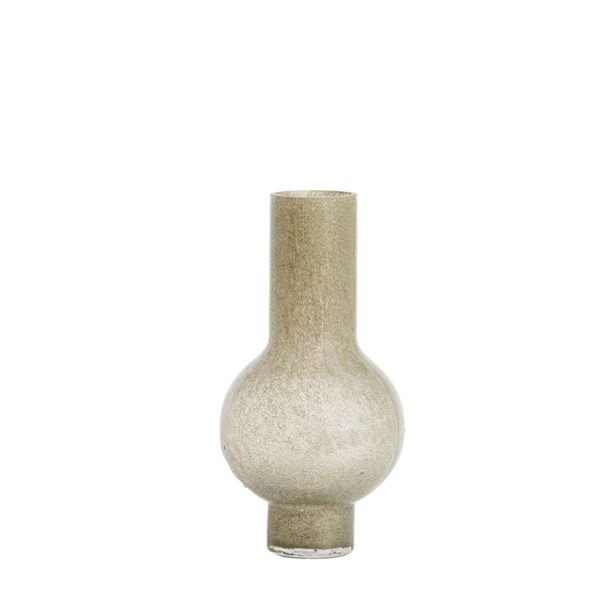 Light & Living Vaas Ø25x48,5 cm LAZARO glas grijs-groen