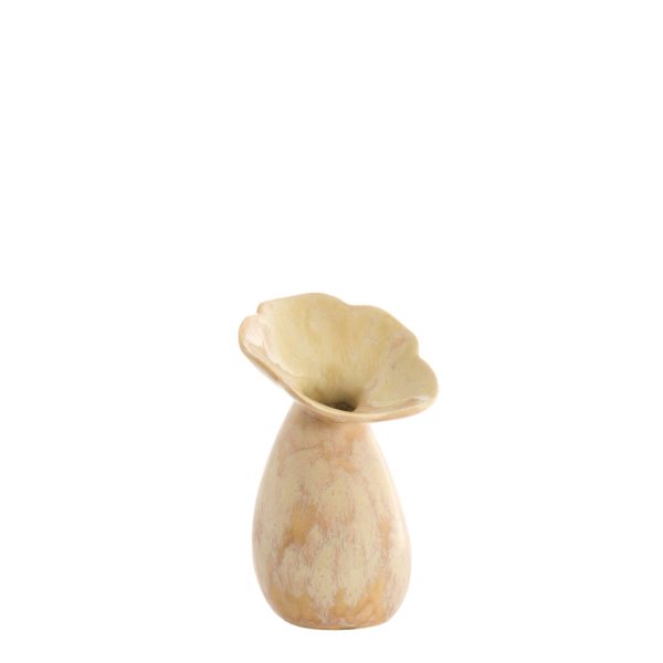 Light & Living Vaas deco Ø10,5x19,5 cm CULLA keramiek licht perzik
