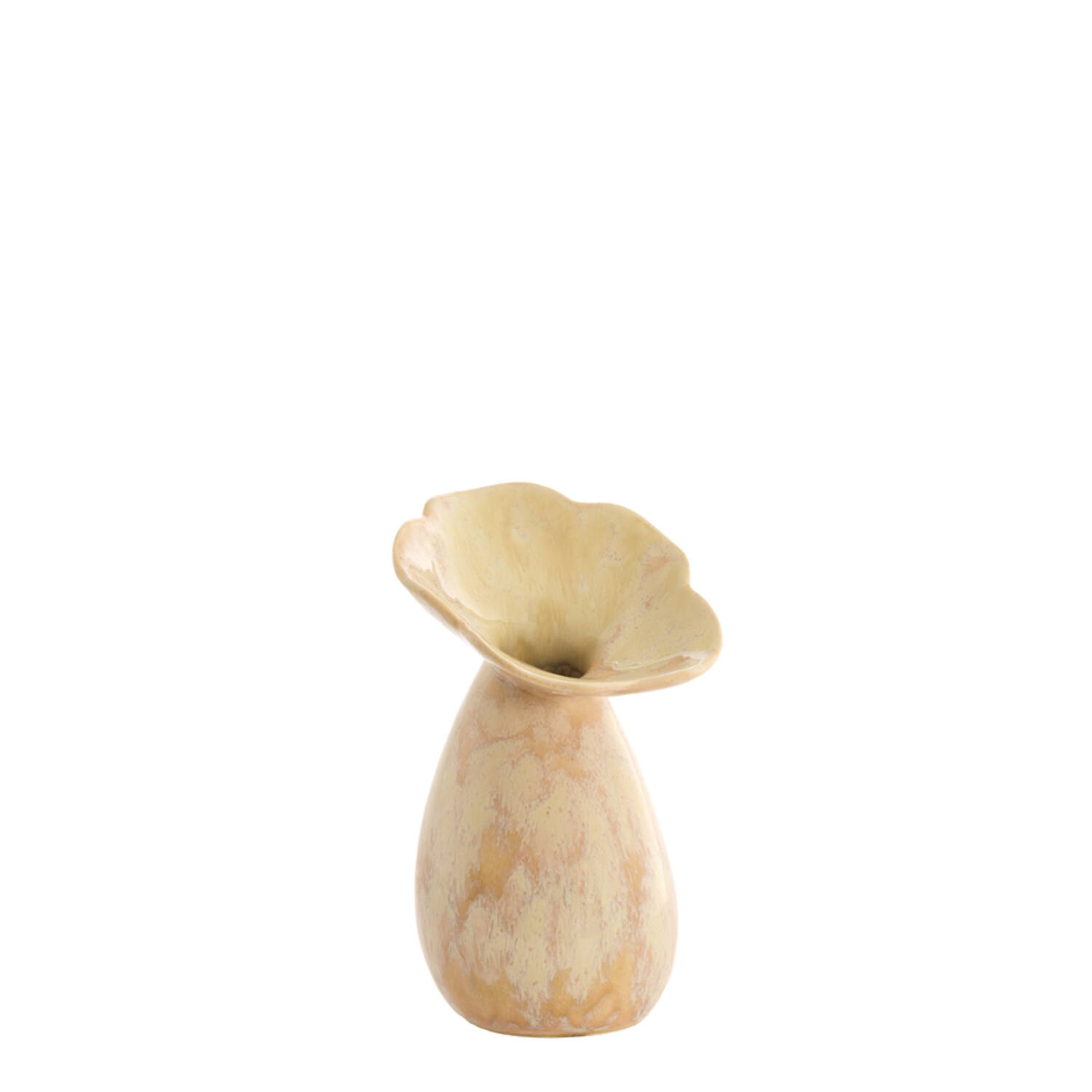Light & Living Vaas deco Ø10,5x19,5 cm CULLA keramiek licht perzik