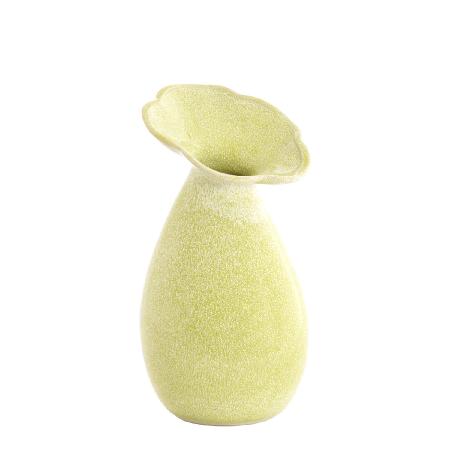 Light & Living Vaas deco Ø15,5x29 cm CULLA keramiek licht groen