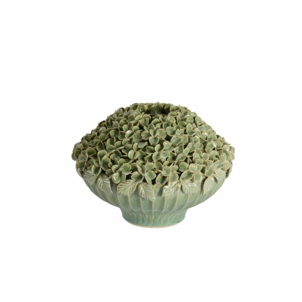 Light & Living Vaas deco Ø31,5x23 cm LIRIEN keramiek mint groen
