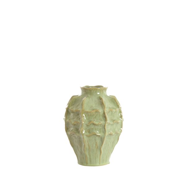 Light & Living Vaas deco Ø19x25 cm LOSETO keramiek groen