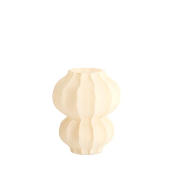Light & Living Vaas Ø16x18,5 cm MARANZA glas mat beige