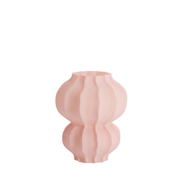 Light & Living Vaas Ø16x18,5 cm MARANZA glas mat roze