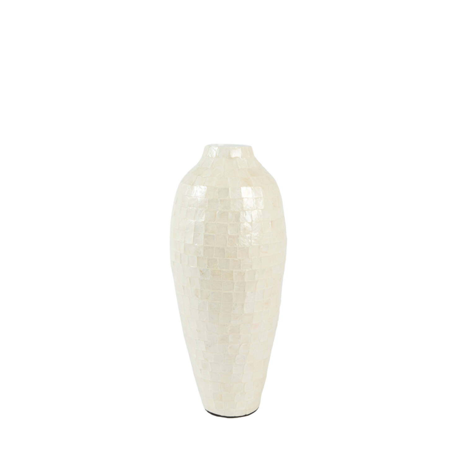 Light & Living Vaas deco Ø22x50 cm TUDELA crème