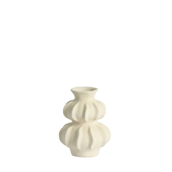 Light & Living Vaas deco Ø18,5x24,5 cm SPOTORNO keramiek mat crème