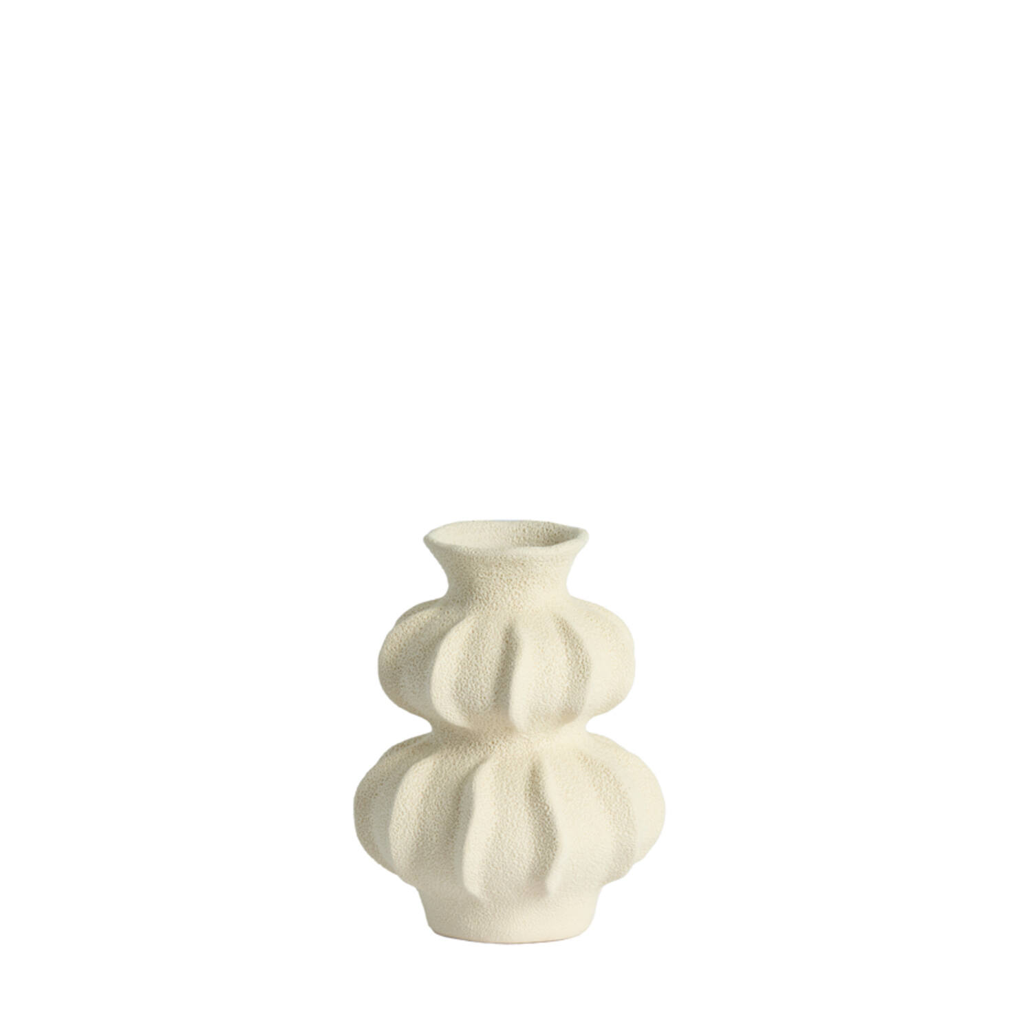 Light & Living Vaas deco Ø18,5x24,5 cm SPOTORNO keramiek mat crème