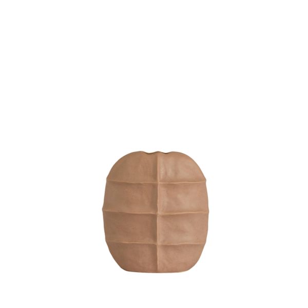 Light & Living Vaas deco 25x12,5x28 cm MANTU keramiek mat oud roze