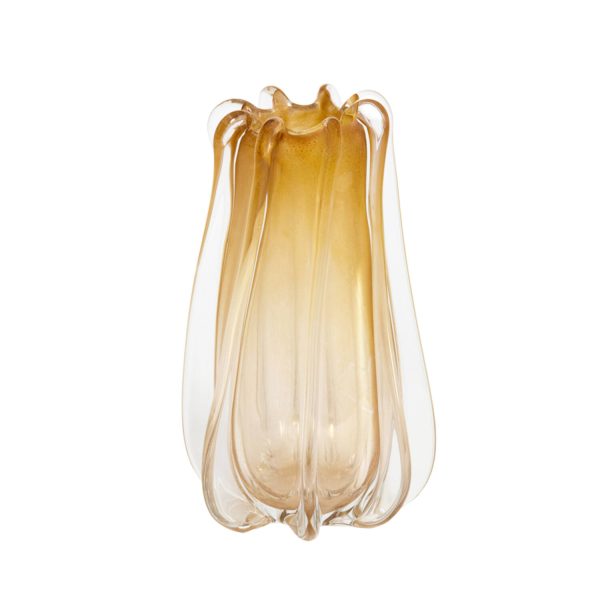 Light & Living Vaas Ø19x31 cm MIROLA glas melk beige
