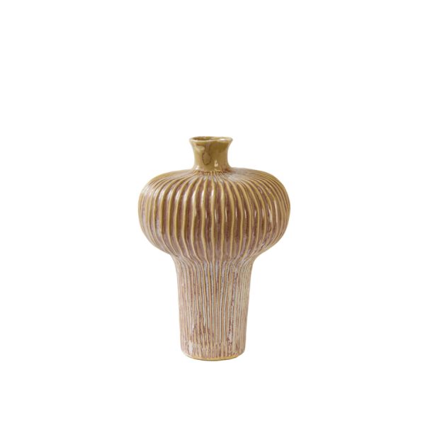 Light & Living Vaas deco Ø26x37 cm IMADA keramiek terra