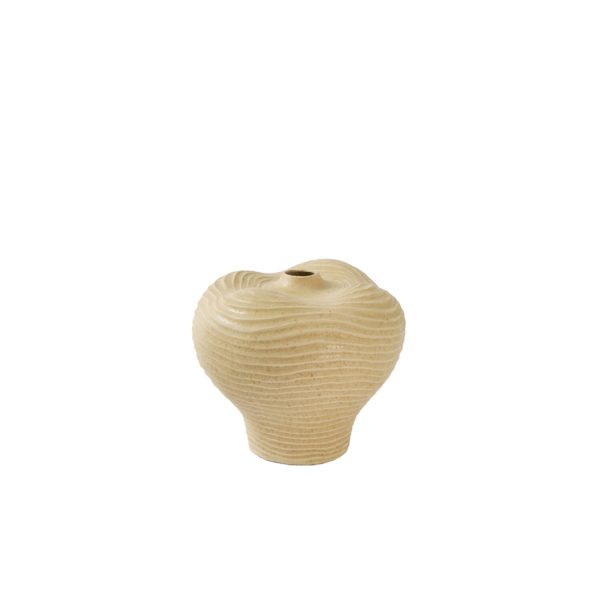 Light & Living Vaas deco Ø24,5x21 cm ERQUITO keramiek zand