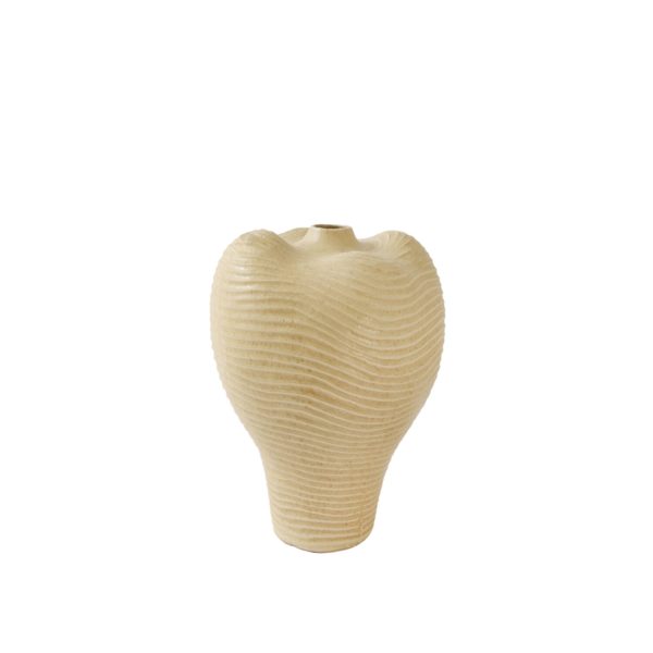 Light & Living Vaas deco 26,5x26x34 cm ERQUITO keramiek zand