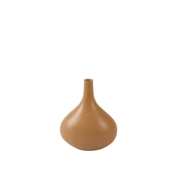 Light & Living Vaas deco 24,5x16,5x30,5 cm LINETA karamel-zand