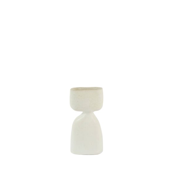 Light & Living Vaas deco 16x9,5x32 cm DAVITO keramiek crème