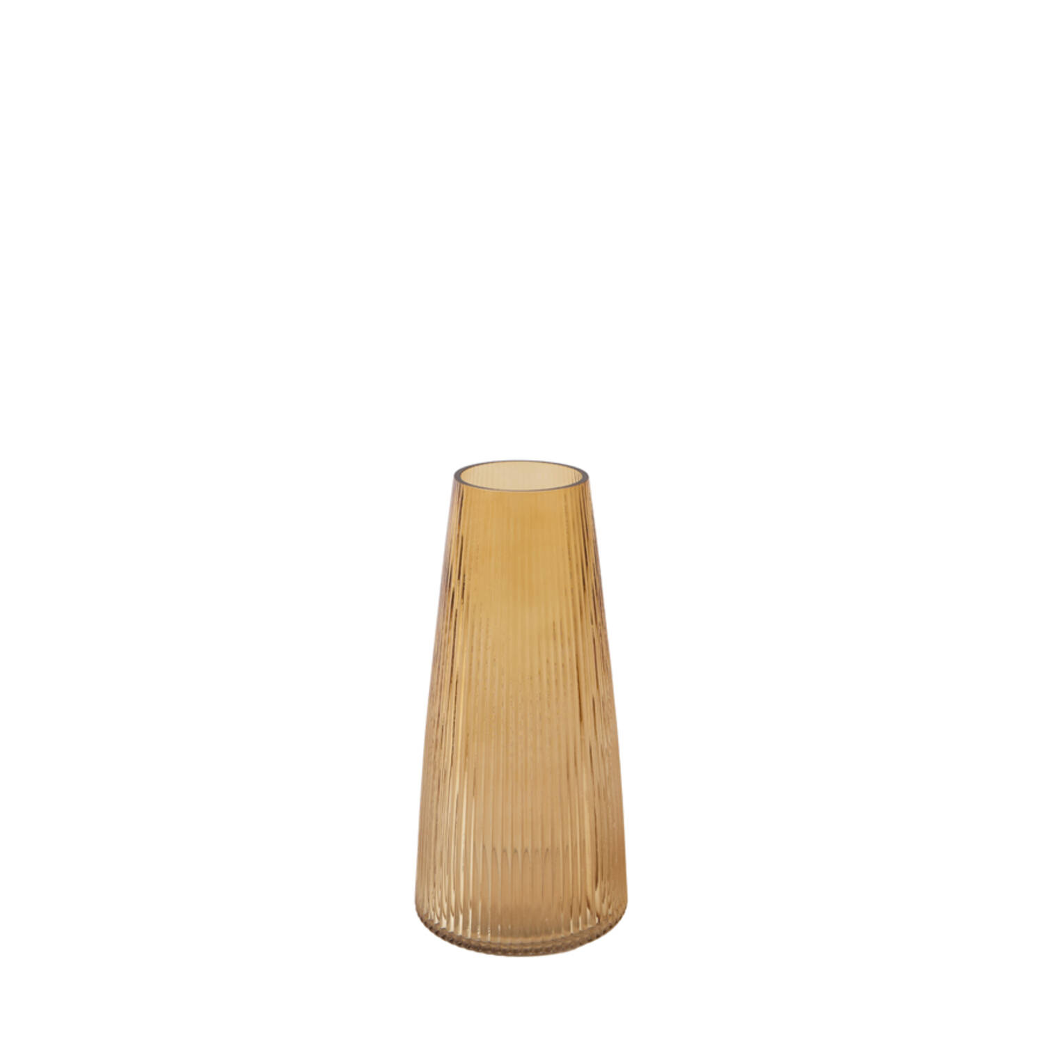 Light & Living Vaas Ø15x29,5 cm FARENZO glas amber