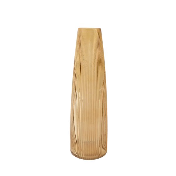 Light & Living Vaas Ø15x49,5 cm FARENZO glas amber
