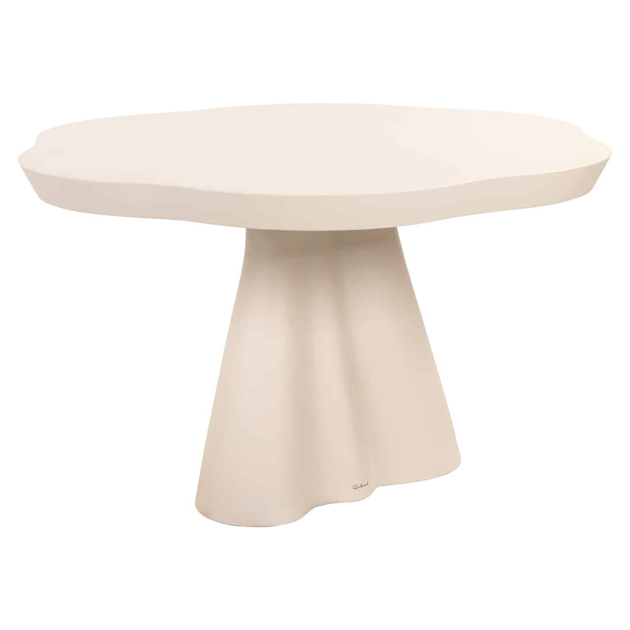 Richmond Interiors indoor/outdoor eettafel Urban Bloom 140 cm sandstone